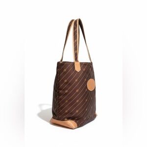 Vintage Gucci Crest Monogram Tote | Late 70s GG Canvas Shoulder Bag